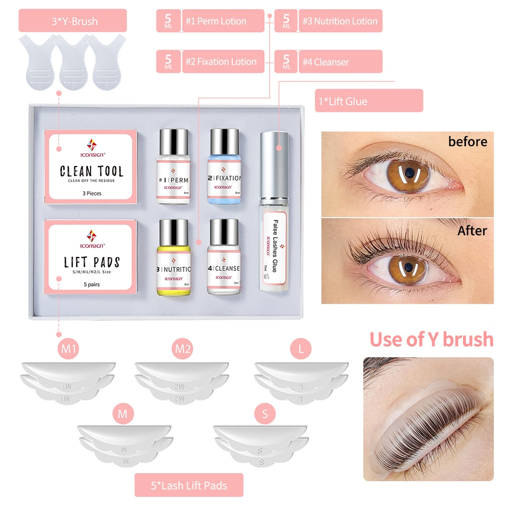 ICONSIGN Lash Lift Kit Lifiting Eyelash