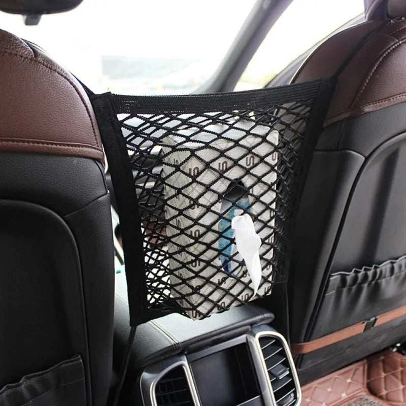 Universal Car Seat Side Storage Mesh Net Bag