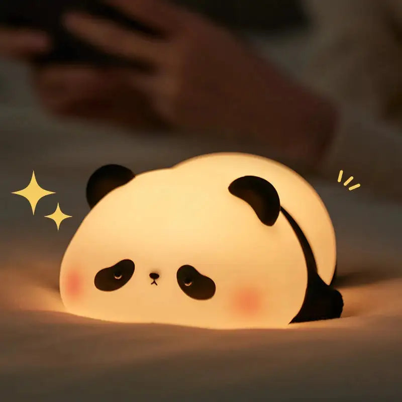 Panda LED Night Light Cute Silicone