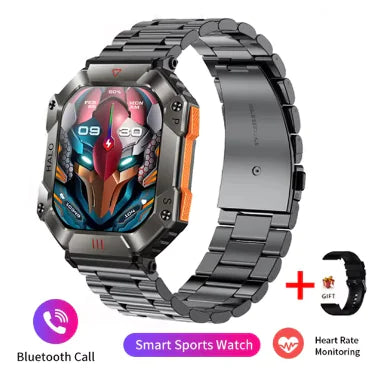 2024 Titan Pro Smart Watch: 2.0-Inch AI Fitness Tracker with Bluetooth Calling & IP68 Waterproof