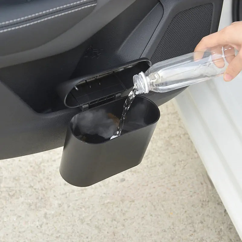 Car Trash Can with Lid