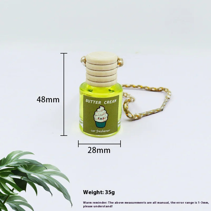 Auto Perfume Glass Bottle Car Fragrance Pendant