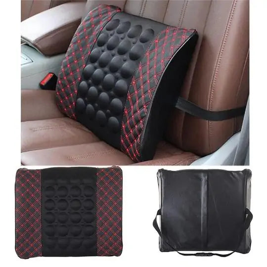 Car Electric Massage Back Cushion For Lumbar Support