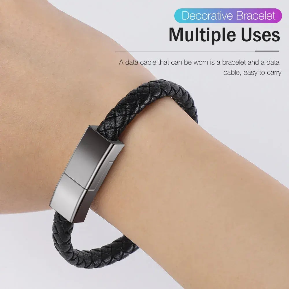 Portable bracelet Fast charging cable