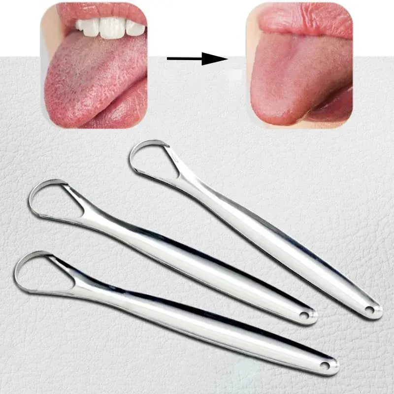 Stainless Steel Tongue Scraper