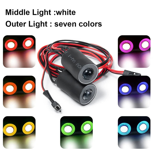 AXSPEED Multifunction RC Car Headlight LED Lights