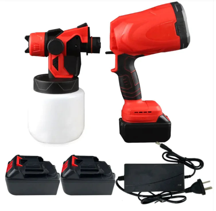 Electric Spray Gun High Pressure Automatic Apray Paint Portable Handheld Paint Watering Spray Gun