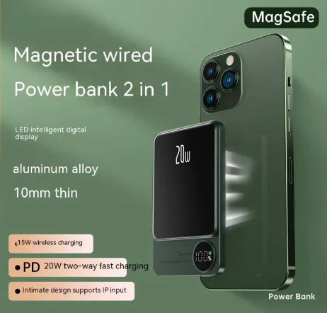 Wireless Magnetic Ultra-thin Powerbank