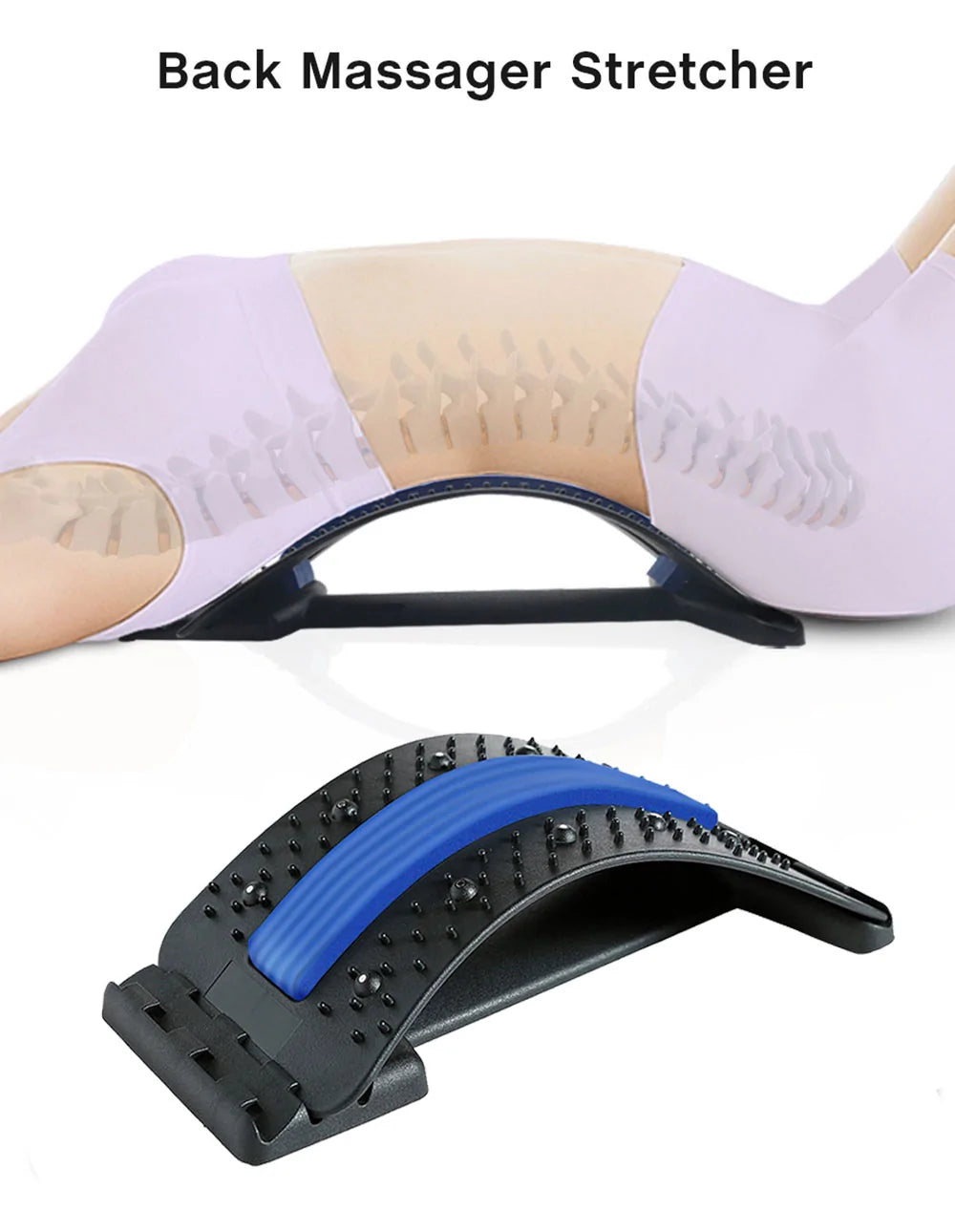 Multi-Level Adjustable Back Massager