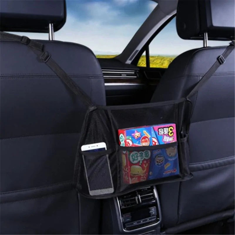 Universal Car Seat Side Storage Mesh Net Bag