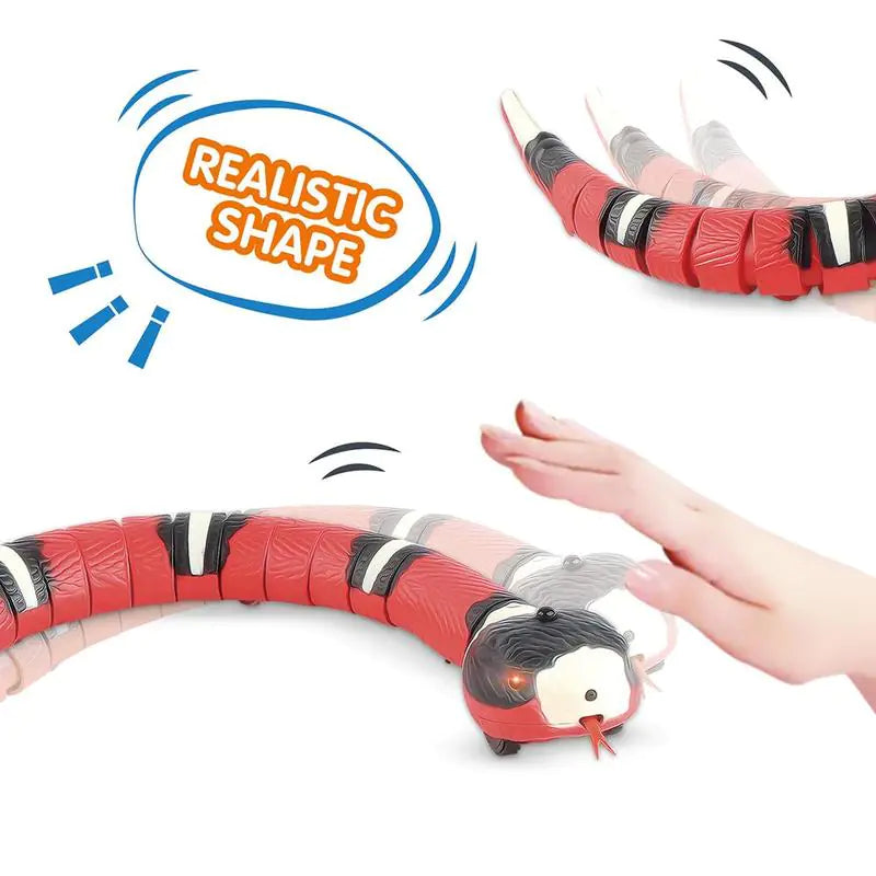 Automatic Cat Toys Eletronic Snake Interactive Toys Smart